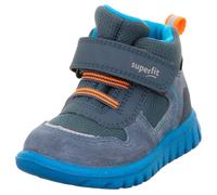 SUPERFIT Baskets 'SPORT7 MINI' bleu-gris / bleu ciel / orange, Taille 28