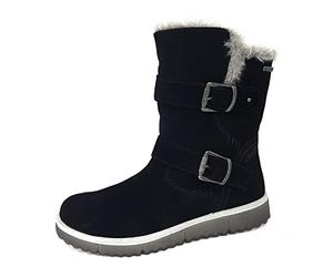 Superfit Lora Gore-Tex, Botte de Neige Fille, Noir 0200, 34 EU