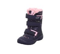 Superfit Mädchen Crystal Warm Lined Gore-tex Schneestiefel, Blau Rosa 8000, 34 EU