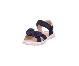 Superfit Mädchen SPARKLE Sandale, BLAU 8000
