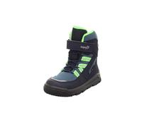 Superfit Mars Bottes de neige doublées chaudes Gore-tex pour garçon, Bleu, vert clair 8020, 32 EU