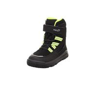 Superfit Mars Warm Gefütterte Gore-tex Botte de Neige, Noir/Jaune 0000, 34 EU