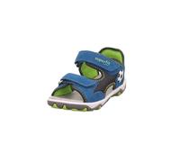 Superfit Mike 3.0 0094698050 Sandales, garçons, mélange de matériaux, bleu/vert, - Chaussures pour enfants Teens garçons tailles 25 - 42, bleu, cuir/textile