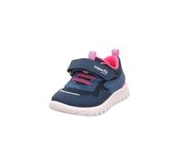Superfit Mini Baskets Sport7 pour Fille, Bleu et Rose 8020, 21 EU Large