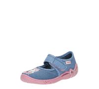 SUPERFIT Pantoufle 'BELINDA' bleu denim / vert clair / rose / blanc, Taille 29