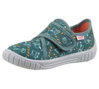 SUPERFIT Pantoufle 'Bill' vert / orange / blanc, Taille 28