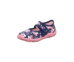 SUPERFIT Pantoufle 'BONNY' marine / rose / rose / blanc, Taille 30
