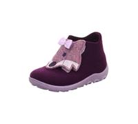 SUPERFIT Pantoufle 'HAPPY OCTI' écru / aubergine / mauve / rose, Taille 27