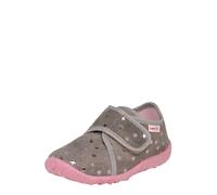 SUPERFIT Pantoufle 'Spotty' gris / rose, Taille 22