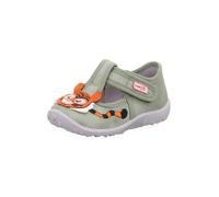 SUPERFIT Pantoufle 'Spotty' vert clair / mandarine / blanc, Taille 20