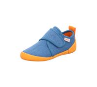 SUPERFIT Pantoufle 'VENTI' bleu denim / orange fluo, Taille 33