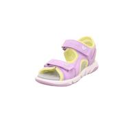 Superfit Pebbles Sandale, violet/jaune 8500, 25 EU