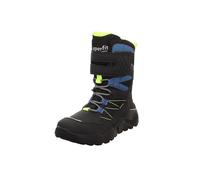 Superfit Rocket Botte de Neige, Noir et Jaune 0010, 35 EU Étroit