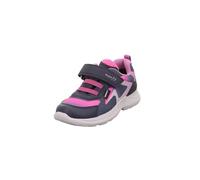 Superfit Rush Sympatex 8010 Baskets pour Fille, légèrement doublées, Bleues/Roses, Taille 40 EU