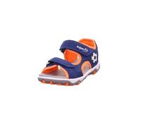 Superfit Sandales à lanières MIKE 3.0 pour garçon, Bleu Orange 8010, 25 EU