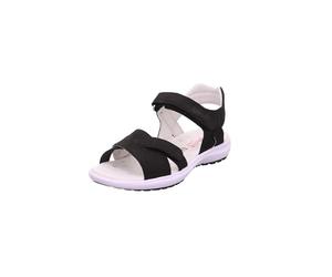 Superfit Sandales arc-en-ciel pour fille, Noir 0000, 32 EU