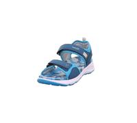 Superfit Sandales Criss Cross pour garçon, Bleu turquoise 8010, 31 EU