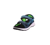 Superfit Sandales Criss Cross pour garçon, Bleu turquoise 8050, 39 EU