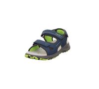 Superfit Sandales Criss Cross pour garçon, Bleu vert 8040, 30 EU Large