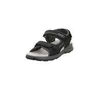 Superfit Sandales Criss Cross pour garçon, Noir gris clair 0010, 42 EU