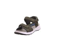 Superfit Sandales Criss Cross pour garçon, vert bleu 7010, 27 EU