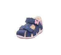 Superfit Sandales Fanni pour bébé fille, Bleu et rose 8020., 21 EU