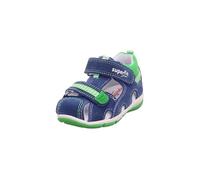 Superfit Sandales Freddy pour bébé garçon, Bleu Vert 8010, 18 EU
