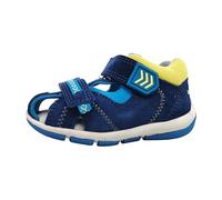 superfit Sandales Freddy pour garçon, Bleu Jaune 8030, 18 EU
