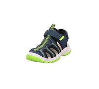 Superfit Sandales légères Tornado pour garçon, Bleu jaune 8010., 37 EU