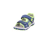 Superfit Sandales Mike 3.0 pour garçon, Bleu jaune 8010., 25 EU