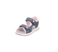 Superfit Sandales Pebbles pour fille, Bleu et rose 8000, 31 EU