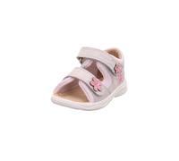 Superfit Sandales Polly pour garçon et fille, gris clair/rose 2500, 18 EU