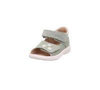Superfit Sandales Polly pour garçon et fille, vert clair/argent 7520, 19 EU