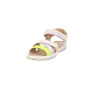 Superfit Sandales scintillantes pour fille, Blanc Jaune 1000, 30 EU