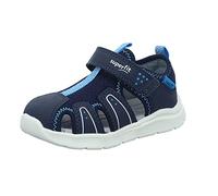 Superfit Sandales vagues pour bébé garçon, Bleu 8000, 21 EU