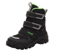 Superfit Snow Max Botte de Neige, Noir/Vert 0000, 33 EU Étroit