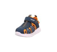 Superfit Wave Sandale, Bleu Orange 8080, 20 EU Large