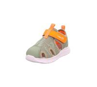 Superfit Wave Sandale, Vert Clair Orange 7500, 22 EU
