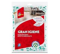 SUPERFIVE, Grand Tissu de Sol avec Traitement antibactérien, Chiffon en Microfibre 3 Chiffons