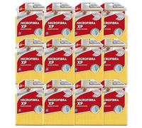 SUPERFIVE, Microfibre Multifonction XP, Chiffon Multifonction 100% Microfibre, Super Absorbant et Lavable, 12 pièces (6 Bleu et 6 Verts)