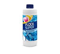 Superflock Liquide pour piscine | Coagulation des polluants dans l'eau de piscine | Floculant pour piscine | 1 l