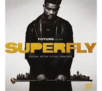 Superfly Vinyle marbré or et noir transparent