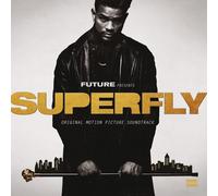 Superfly Vinyle Marbré Or Et Noir Transparent