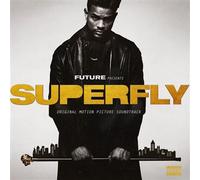 Superfly Vinyle marbré or et noir transparent Vinyle