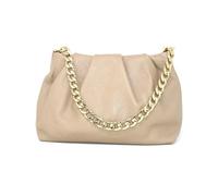 Superflybags Femme Sac à main en Cuir véritable avec Bandoulière en chaîne Modèle RACHEL 30x20x12 Fabriqué en Italie