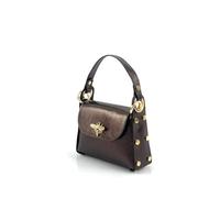 Superflybags Femme Sac Pochette en Cuir véritable avec Bandoulière en chaîne e Clip avec abeille Modèle NINIV 19x17x6,5 Fabriqué en Italie