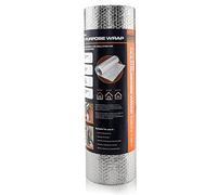 SuperFOIL Rouleau de feuille d'isolation 0,6 m x 7,5 m - Économie d'énergie - Isolation thermique durable 3 en 1 - Barrière radiante réfléchissante et barrière contre la vapeur - Multi-usage pour la