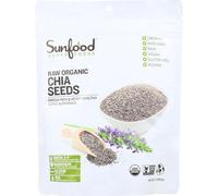 Superfoods, Raw Chia Organic Seed, 1 lb (454 g) - Sunfood
