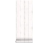 Papier peint intissé bois naturel blanc 1005x52cm