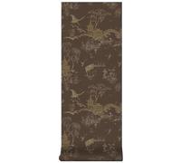 Superfresco Easy Papier peint intissé Gaia Japon 1005 x 52cm Marron | Revêtement Mural, Tapisserie | Ambiance Facile à poser et à enlever
